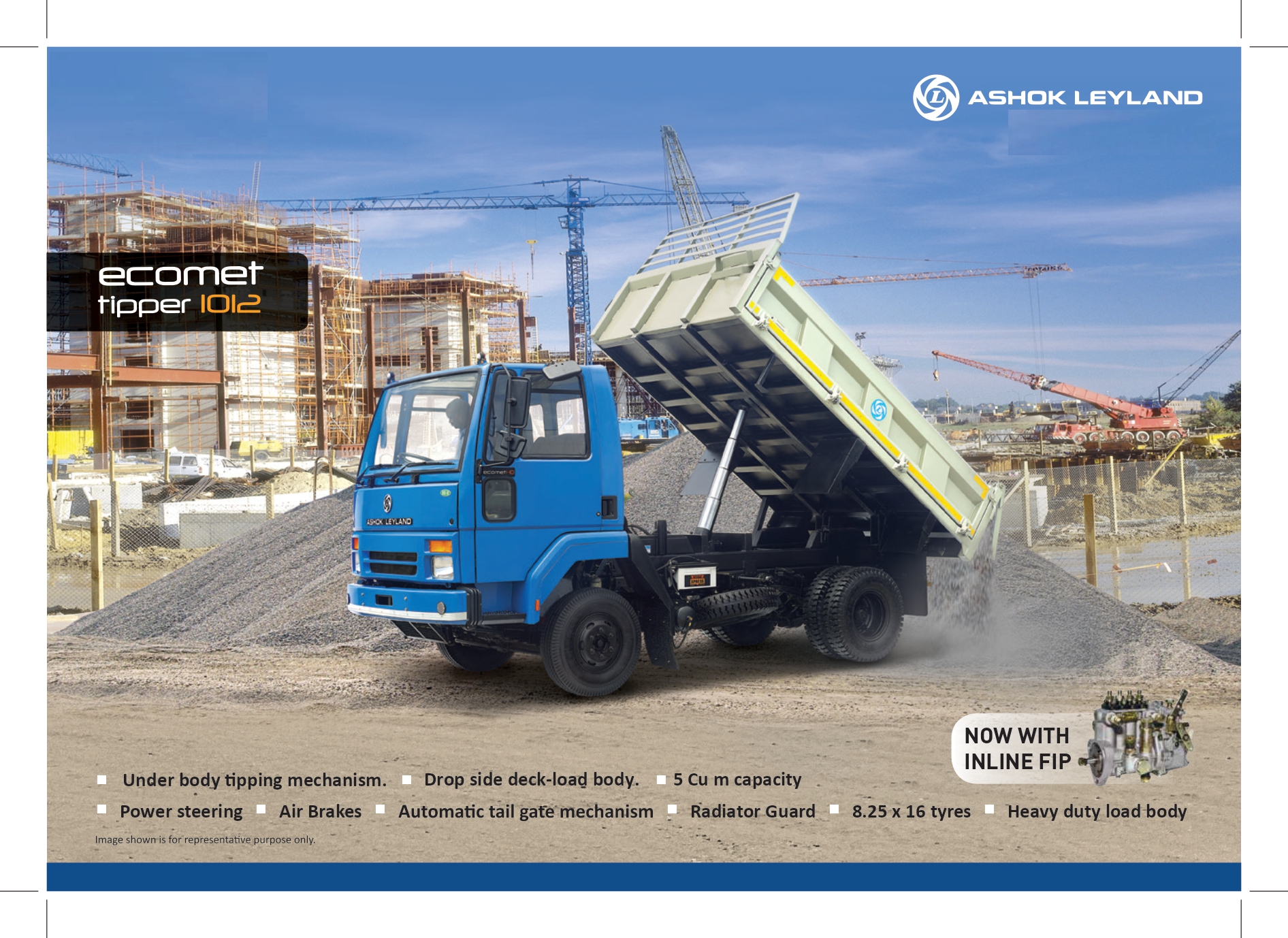 E-Comet 1012 Tipper